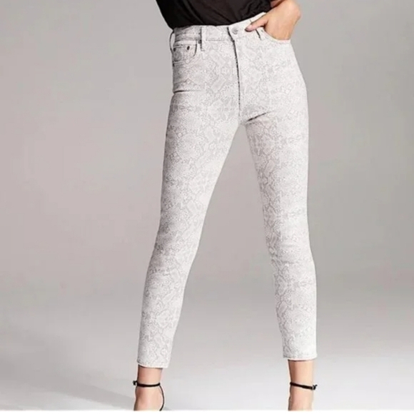 Denim Forum Pants - Denim Forum The Lola high rise skinny crop size 27
